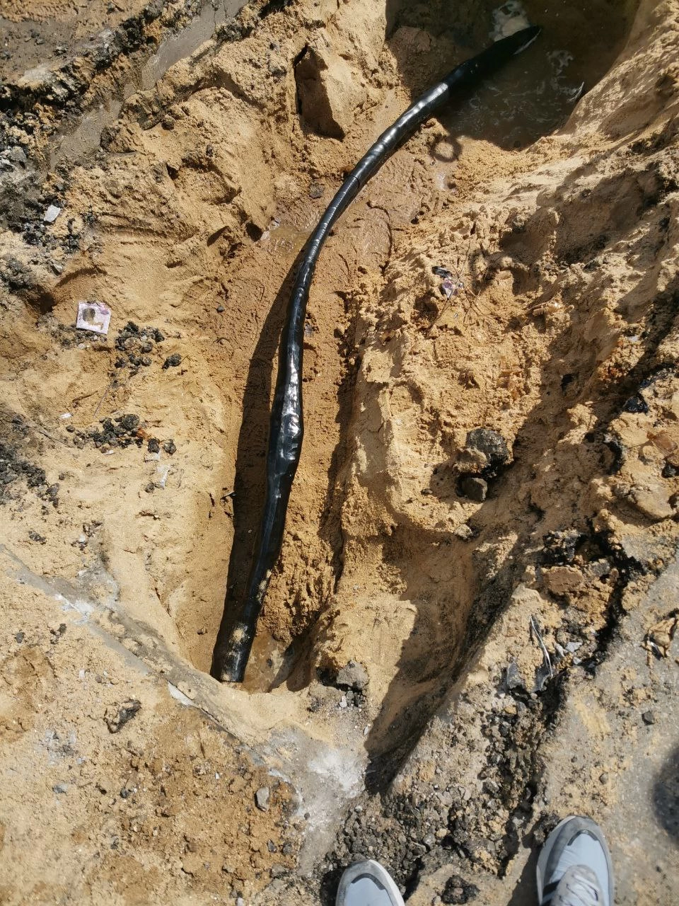 Ремонт кабельной линии 10 киловольт по адресу Каширское шоссе на территории логистического центра